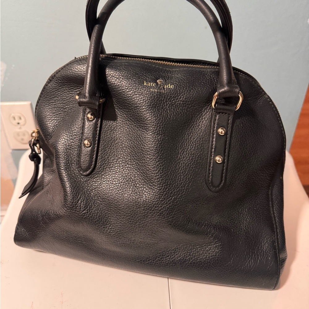 Kate Spade Black Leather Pocketbook